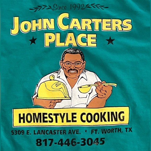 John Carters Place T-Shirt. Size Medium - Picture 2 of 3